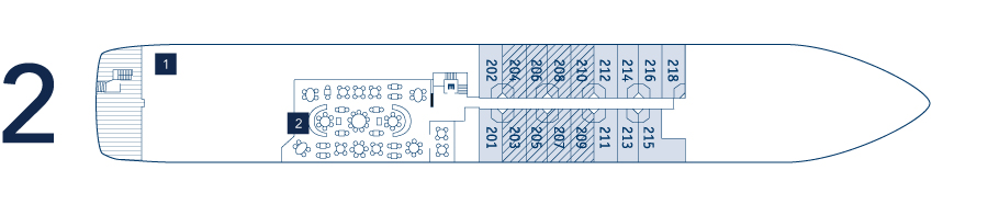 deck plan - deck 2