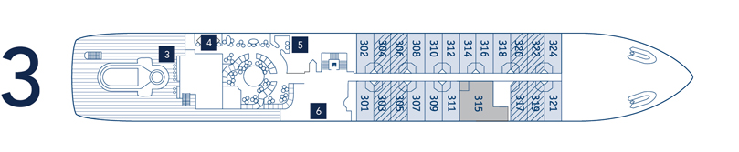 deck plan - deck 3